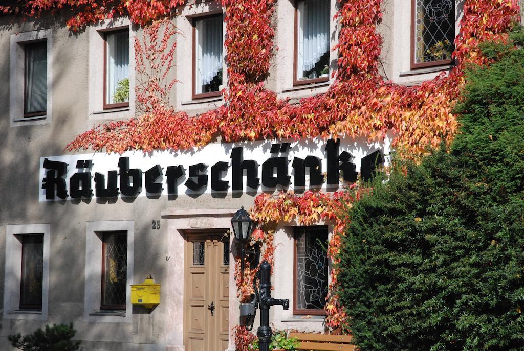 Hotel Raeuberschaenke Oederan Zewnętrze zdjęcie